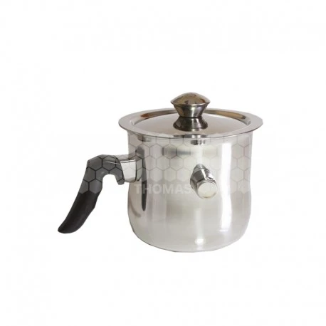 Bain-marie Inox Petit Modèle 1,5 L Pour Fondre La Cire D'abeilles 3 Bain-marie Inox Petit Modèle 1,5 L Pour Fondre La Cire D'abeilles