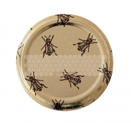 Capsules Twist-Off Alvéoles Abeilles TO 63 (sachet De 48 Pièces) 3 Capsules Twist-Off Alvéoles Abeilles TO 63 (sachet De 48 Pièces)