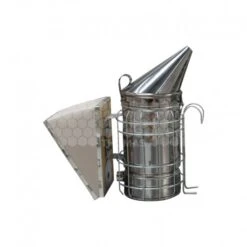 Enfumoir à Abeilles Inox Le Classic Avec Cage De Protection H. 19 Cm