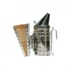 Enfumoir à Abeilles Inox Type Américain (cage De Protection) H.18 Cm -Magasin De Matériel Apicole enfumoir inox type americain avec protection fil h 180 mm