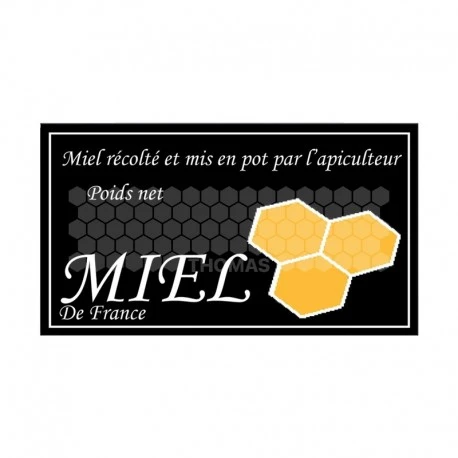 Étiquette Noire 3 Alvéoles 3 Étiquette Noire 3 Alvéoles