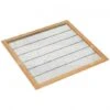 Grille à Reine Métallique Dadant -Magasin De Matériel Apicole grille a reine metallique dadant 12 cadres avec encadrement bois
