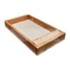 Nourrisseur Couvre-cadres Bois Paraffiné 4 L Ruchette Dadant 6 Cadres -Magasin De Matériel Apicole nourrisseur couvre cadres bois paraffine ddt 6 c 280x500x70