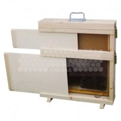 Ruchette D'observation Vitrée Corps Et Hausse 1 Cadre Dadant Pribois®