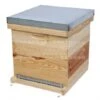 Ruche Mi-bois Dadant 12 Cadres Tradition Avec Toit Plat Et Cadres -Magasin De Matériel Apicole ruche dadant 12 cadres tradition toit plat cadres files